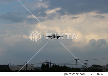 Osaka International Airport, Senri River bank landing 129646376
