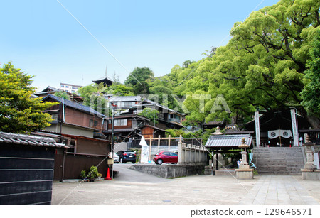 Ushi Shrine in Onomichi City, Hiroshima Prefecture Ushi Shrine in Onomichi City, Hiroshima Prefecture 129646571
