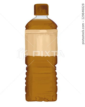 Barley tea plastic bottle (no text) 129646828