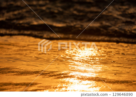 Sunset at Ogiura Beach, Chichijima, Ogasawara 129646890