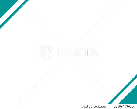 簡單的綠色水平框架 13 綠色 簡單的綠色水平框架 13 綠色 129647609
