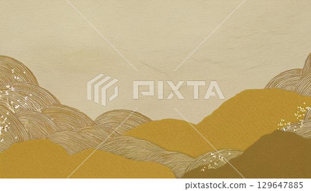 Luxurious Japanese pattern, background material with Japanese-style image Luxurious Japanese pattern, background material with Japanese-style image 129647885