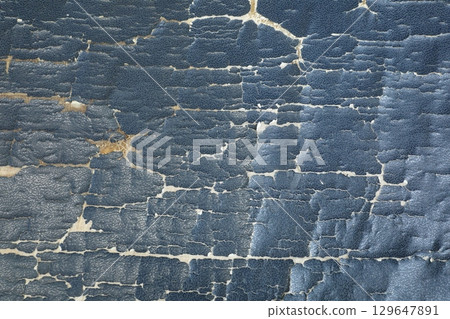 Abstract Leather Texture Macro shot 129647891