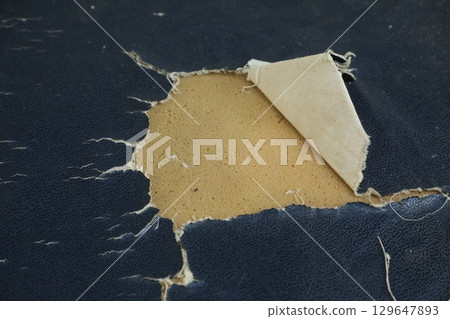 Abstract Leather Texture Macro shot 129647893