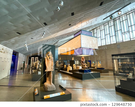 Giza Grand Egyptian Museum Exhibition Room 129648730