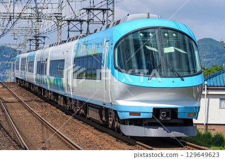 Kintetsu Ise-Shima Liner Mijumaru wrapping Kintetsu Ise-Shima Liner Mijumaru wrapping 129649623