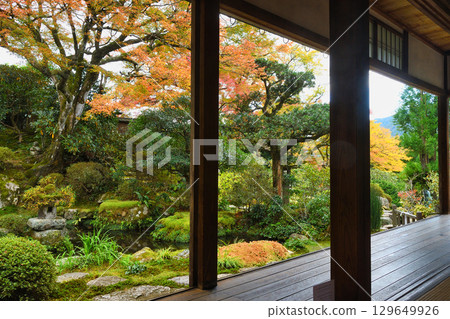 大原實光院美麗的秋葉花園（京都府京都市左京區） 129649926