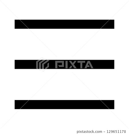 simple menu icon simple menu icon 129651178