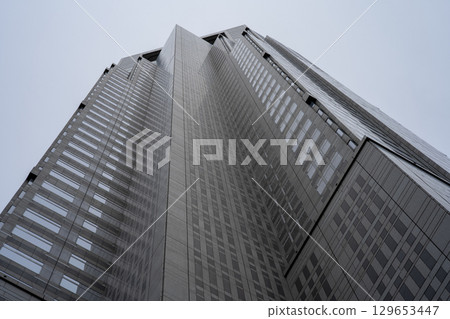Shinjuku buildings on a cloudy day Tokyo Metropolitan Government Building Shinjuku buildings on a cloudy day Tokyo Metropolitan Government Building 129653447