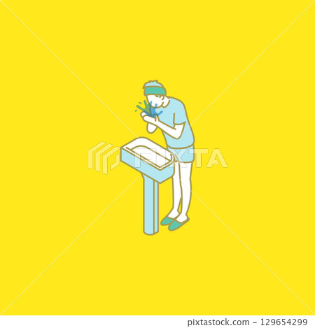 獨居的學生與上班族插圖 129654299