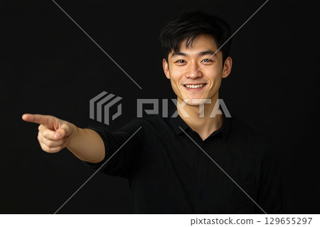 portrait of young man 129655297