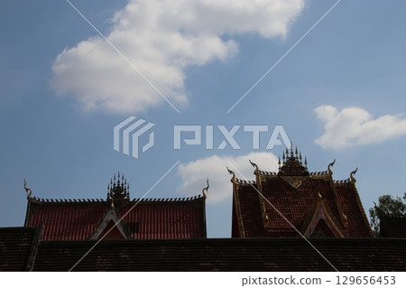 The roof of Wat Sisaket 129656453