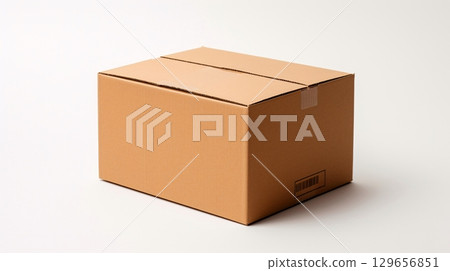 紙箱/行李,白色背景 紙箱/行李,白色背景 129656851