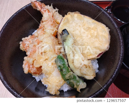 Delicious bowl of rice 129657507