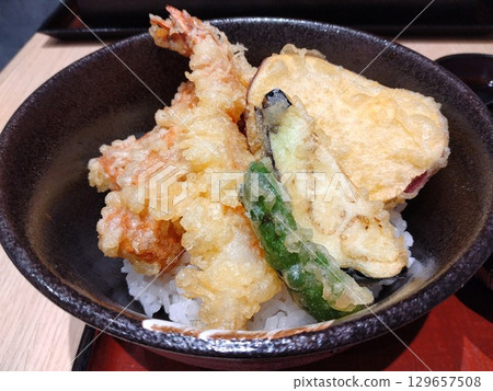 Delicious bowl of rice 129657508