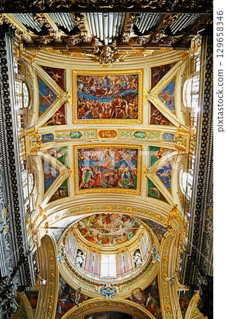 Church of Gesu e di Santi Ambrogio e Andrea in Genoa, Italy 129658346