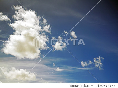 The joy of seeing something when you look at the clouds The joy of seeing something when you look at the clouds 129658372