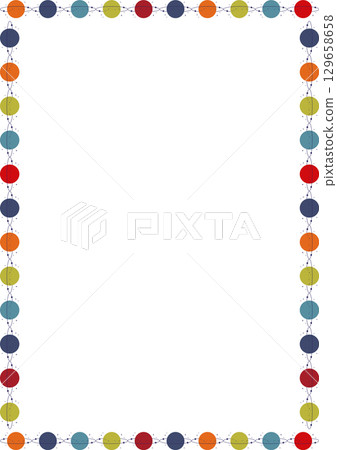 Saturn frame. Hand drawn outer space template with empty space for your text. Astrology design 129658658