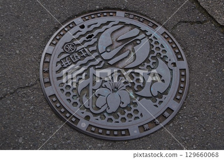 神奈川縣水道局閘閥蓋 無色 神奈川縣水道局閘閥蓋 無色 129660068