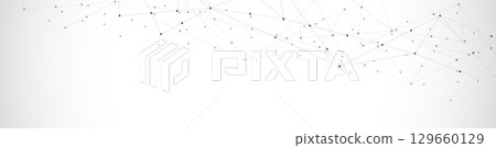 Website header or banner design with abstract polygonal background and connecting dots and lines. Global network connection. Digital technology with plexus background and space for your text. Website header or banner design with abstract polygonal background and connecting dots and lines. Global network connection. Digital technology with plexus background and space for your text. 129660129