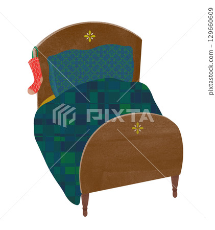 Children's bed and socks 129660609