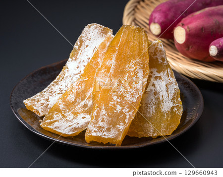Sweet dried sweet potato Sweet dried sweet potato 129660943