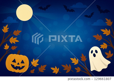 Frame material: Halloween 129661807
