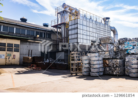 Metal Industry Plant - Recycled Metal 129661854
