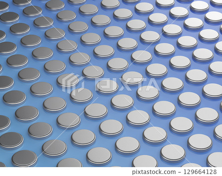Many button cell batteries Many button cell batteries 129664128