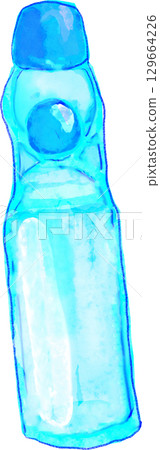 一瓶彈汽水的插圖 129664226