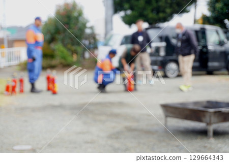 消防訓練影像模糊 消防訓練影像模糊 129664343