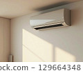 Fight the heat with air conditioning for a comfortable life 129664348