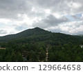 metal pipes lay gas in the mountains. High quality photo 129664658