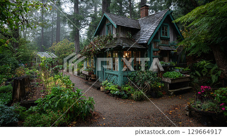 A magical forest hideaway 129664917