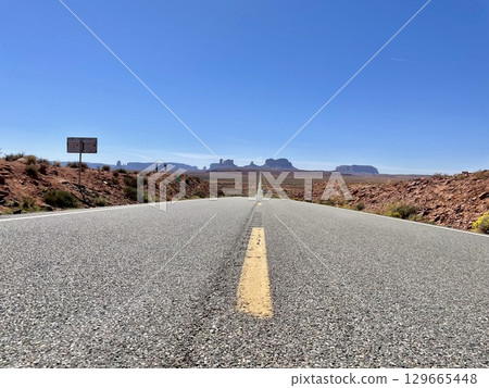 [亞利桑那州] 通往紀念碑谷的道路 ～ [亞利桑那州] 阿甘正傳點 ～ 129665448