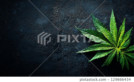 medical cannabis plant 129666434
