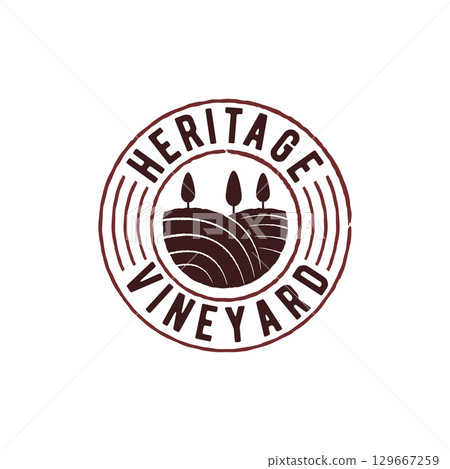 Heritage Vineyard Logo 129667259