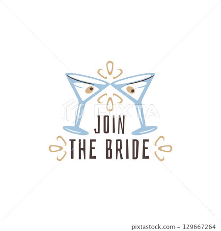 Bride Party Logo 129667264