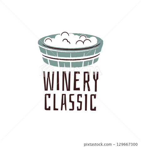 Winery Classic Logo Winery Classic Logo 129667300
