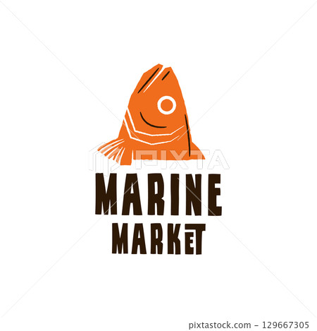 Marine Market Logo 129667305