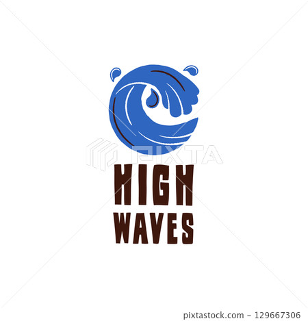 High Waves Logo 129667306