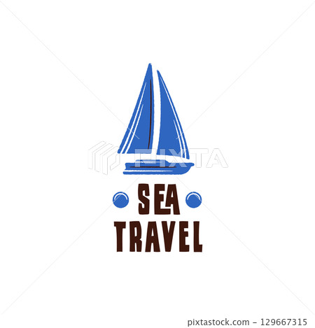 Sea Travel Logo 129667315