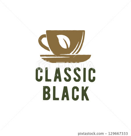 Classic Black Tea Logo 129667333