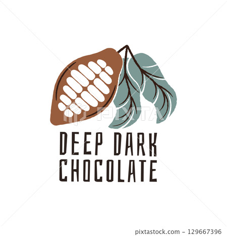 Dark Chocolate Logo Dark Chocolate Logo 129667396