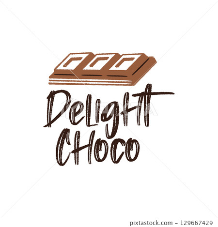 Delight Chocolate Logo 129667429