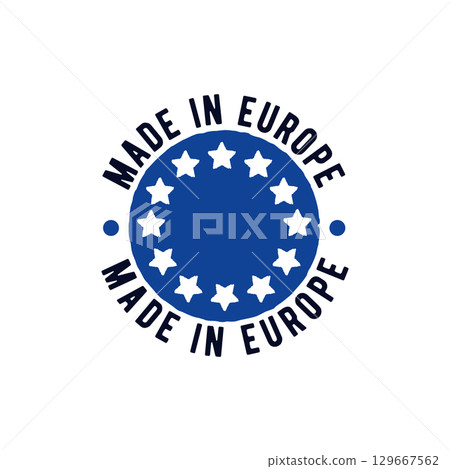 Made In Europe Logo 129667562