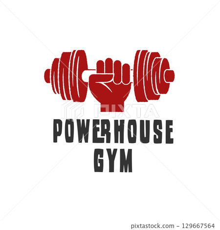 Powerhouse Gym Logo Powerhouse Gym Logo 129667564