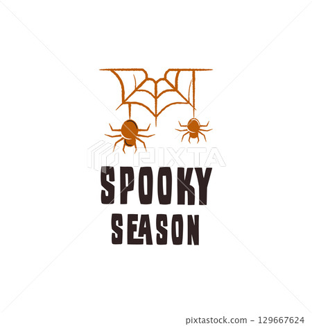 Spooky Season Logo 129667624