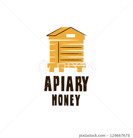 Apiary Honey Logo 129667678