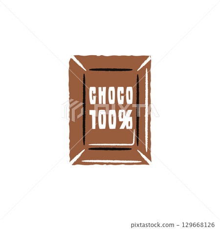 Chocolate Bar Logo Chocolate Bar Logo 129668126